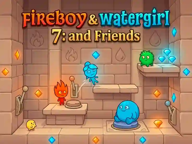 Lojë Fireboy & Watergirl 7: and Friends në internet