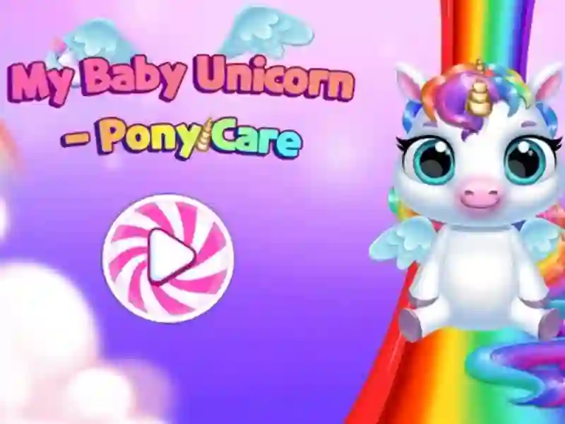 Lojë Kujdesi My Baby Unicorn Pony në internet