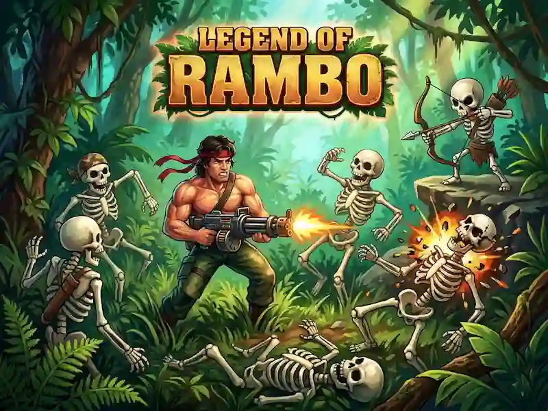 Lojë legend of Rambo në internet