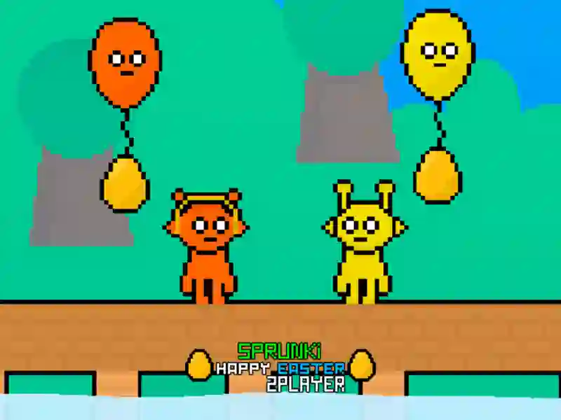 Lojë Sprunki Gëzuar Pashkët 2Player në internet