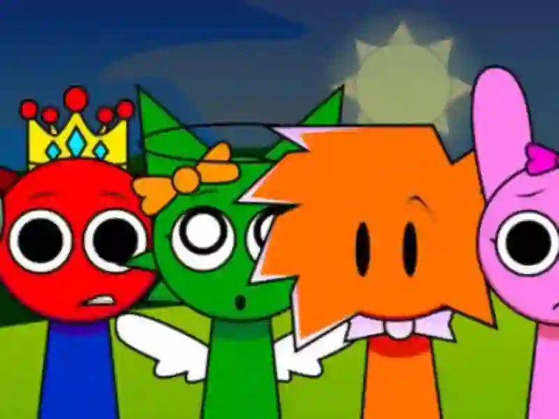 Lojë Sprunki. Msi në internet