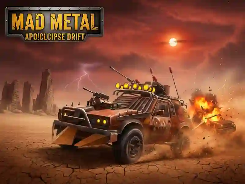Lojë Mad Metal: Apocalypse Drift në internet