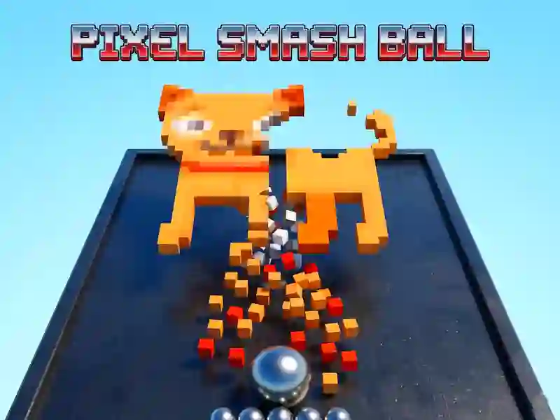 Lojë Pixel Smash Ball në internet