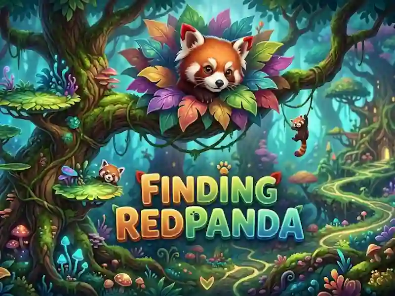 Lojë Finding Redpanda në internet