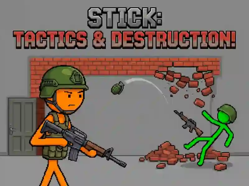 Lojë Stick: Tactics & Destruction në internet