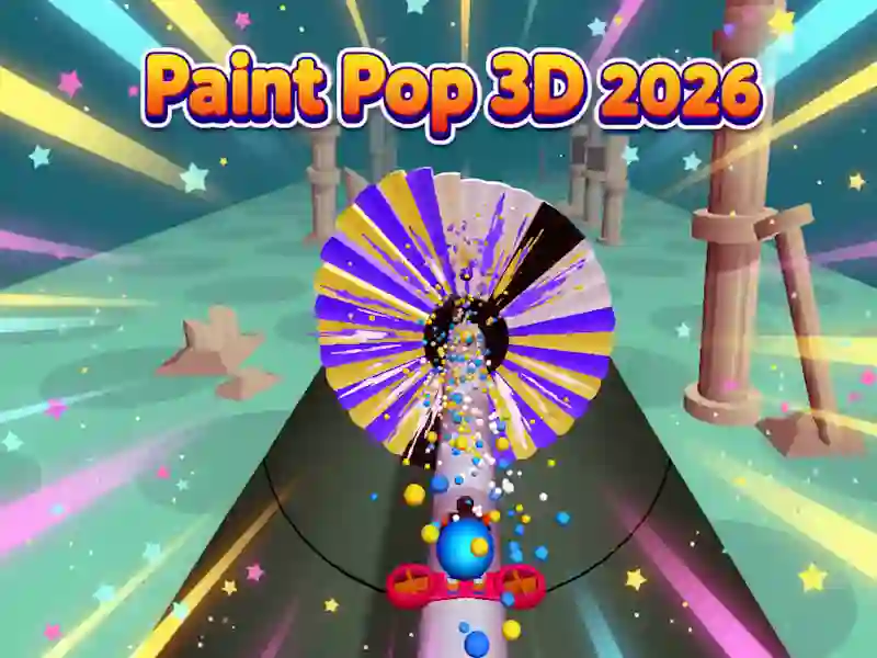 Lojë Paint Pop 3D 2026 në internet