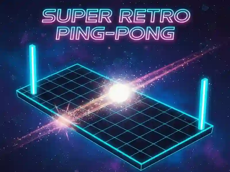 Lojë Super Retro Ping-pong në internet