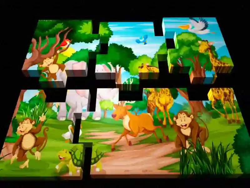 Lojë Mister 3D Jigsaw në internet