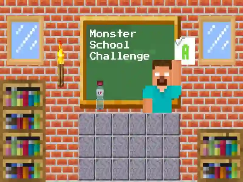 Lojë Sfida e Shkollës Monster në internet