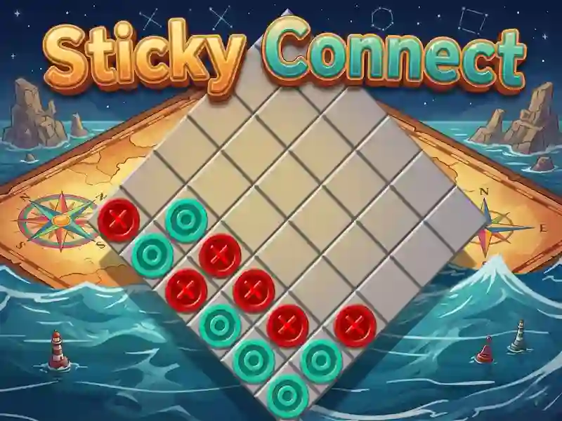 Lojë Sticky Connect në internet