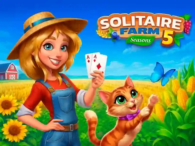 Lojë Solitaire Farm Seasons 5 në internet