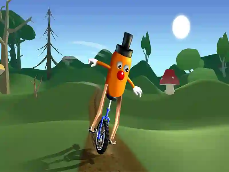 Lojë Bilanci unicycle 3D në internet