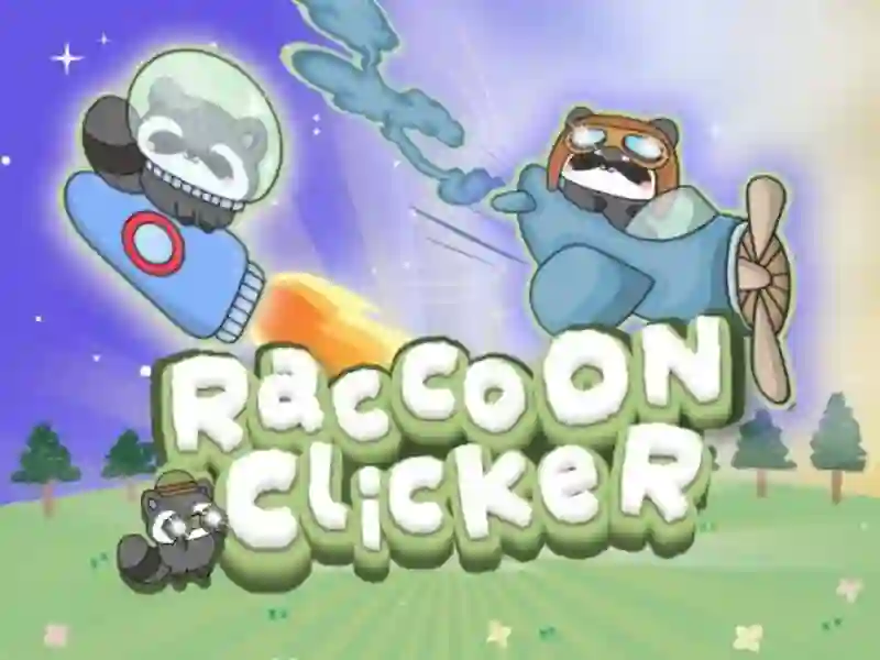 Lojë Rakun Clicker në internet