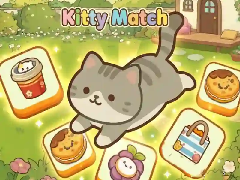 Lojë Kitty Match në internet