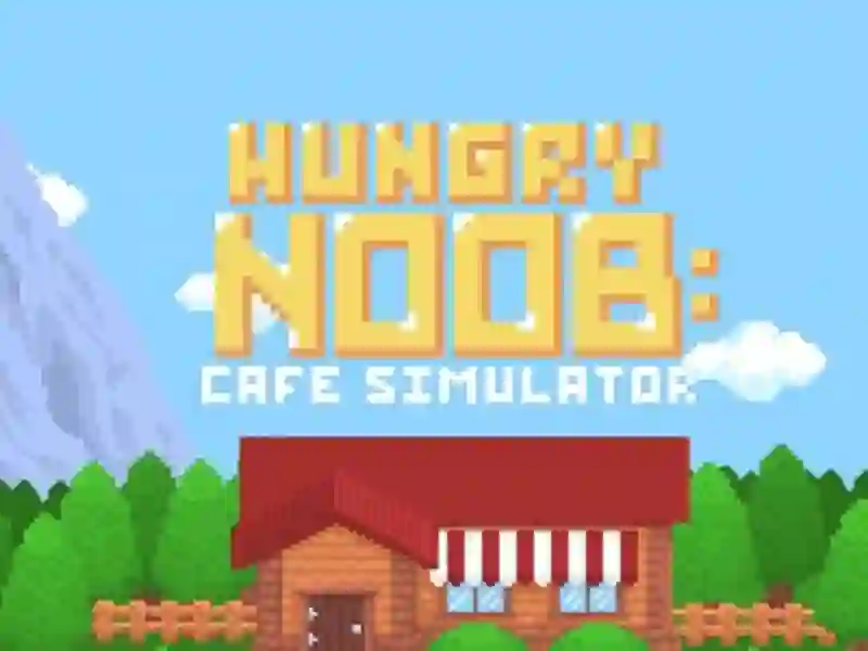 Lojë Simulator i uritur Noob Cafe në internet