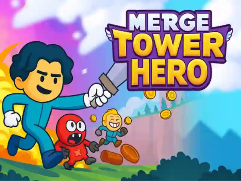 Lojë Merge Tower Hero në internet
