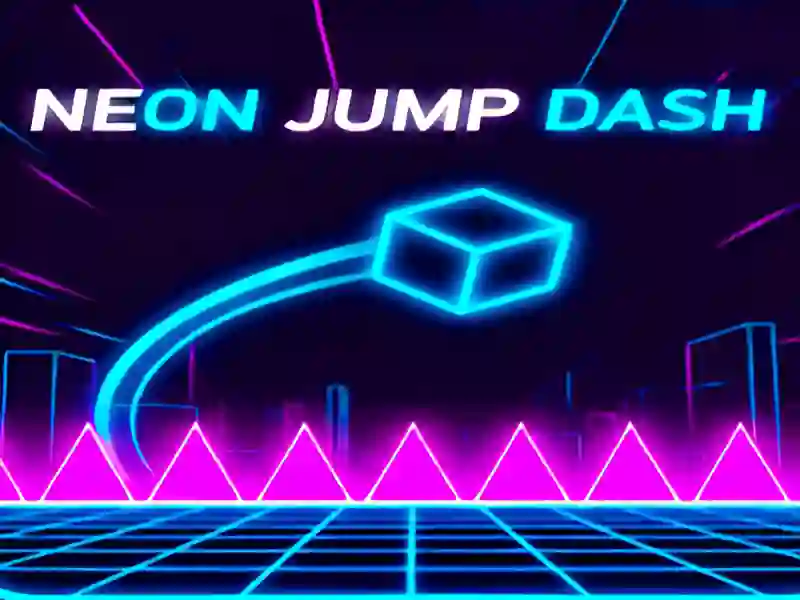 Lojë Neoni Jump Dash në internet