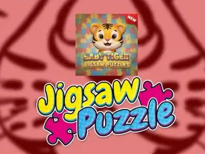 Lojë Baby Tiger Jigsaw Puzzles në internet
