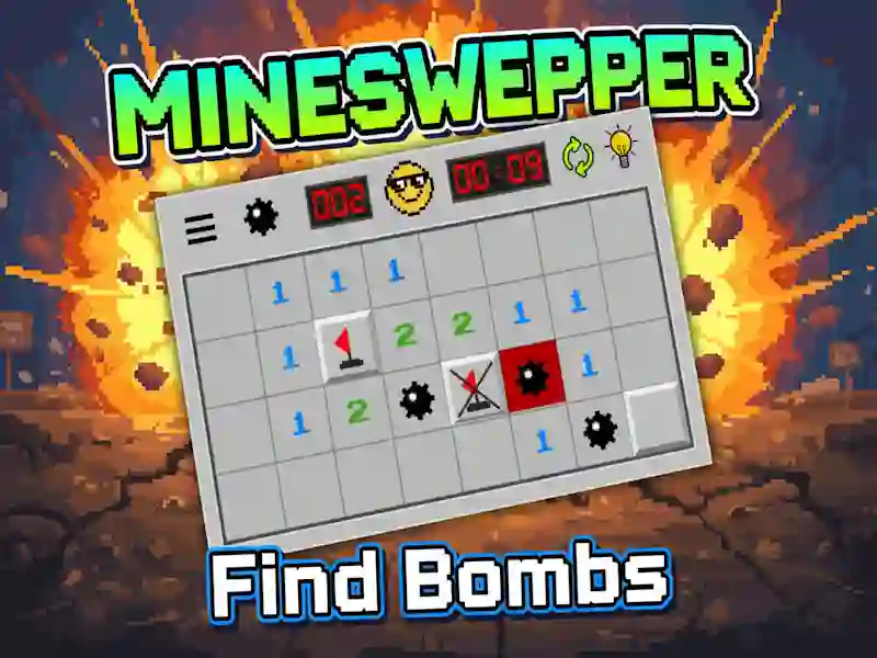 Lojë Minesweeper — Gjeni bomba në internet