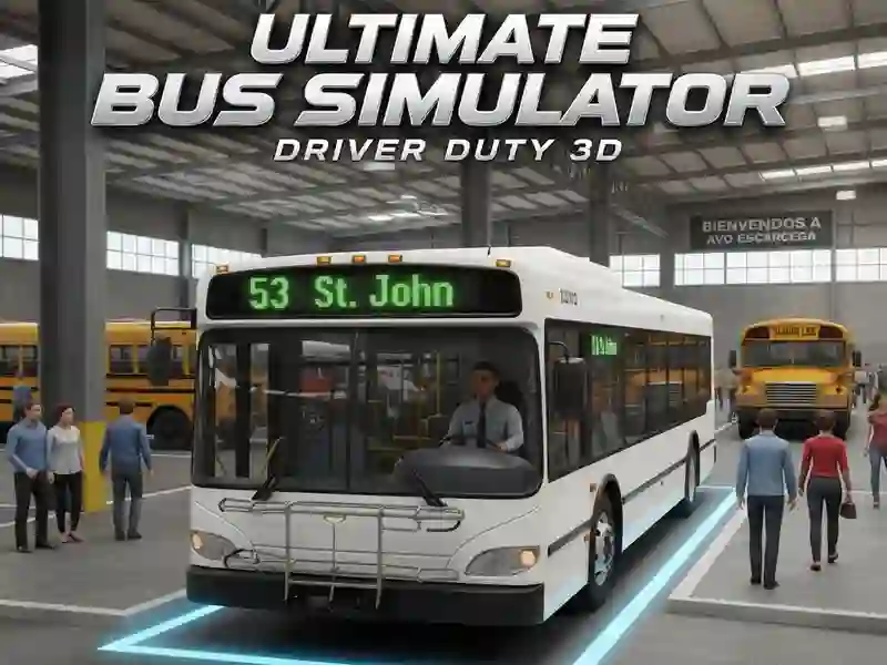 Lojë Ultimate Bus Simulator Driver Duty 3D në internet