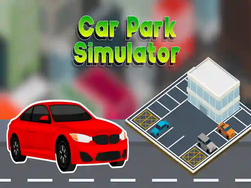 Lojë Simulator i parkut të makinave në internet