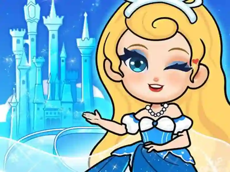 Lojë Veshja e kukullave të princeshës së letrës up në internet Lojë Veshja e kukullave të princeshës së letrës up në internet