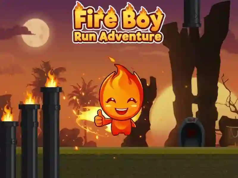 Lojë Fire Boy Run Adventure në internet