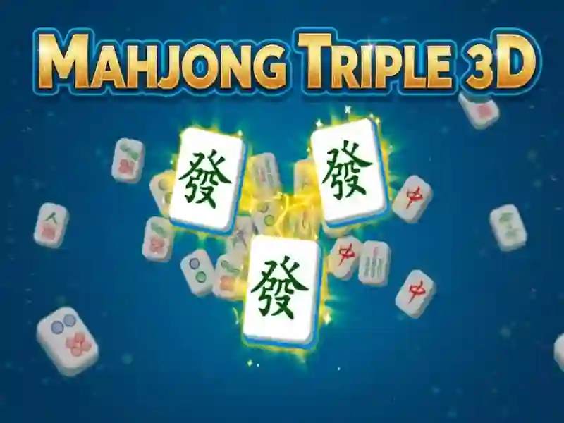 Lojë Mahjong Triple 3D pllakë ndeshje në internet
