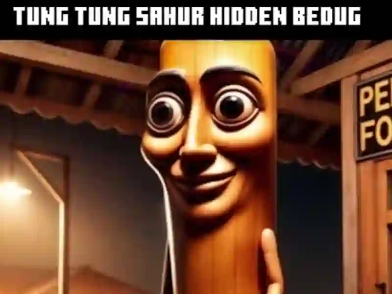 Lojë Tung Tung Sahur Bedug i fshehur në internet