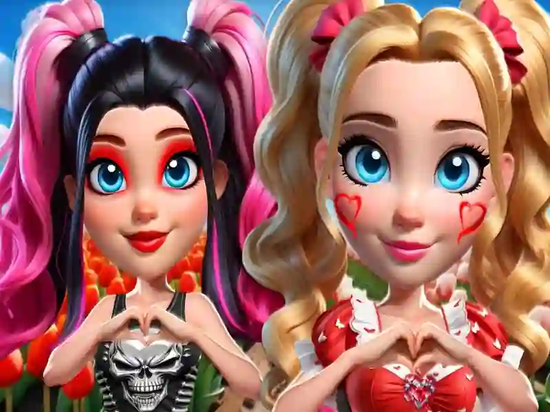 Lojë Zemra të gjalla magjeps vs punk në internet