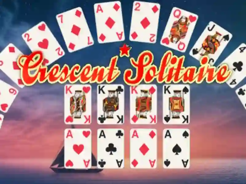 Lojë Gjysmëhënës Solitaire në internet Lojë Gjysmëhënës Solitaire në internet