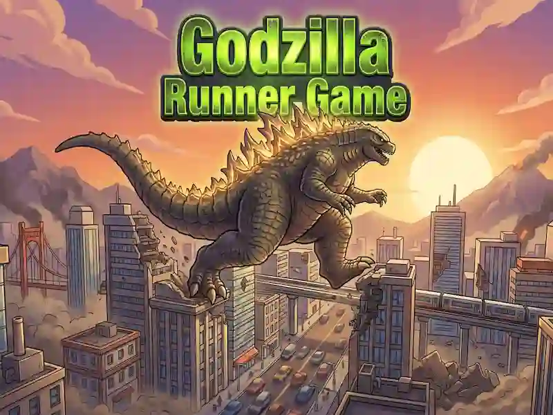 Lojë Lojë Godzilla Runner në internet