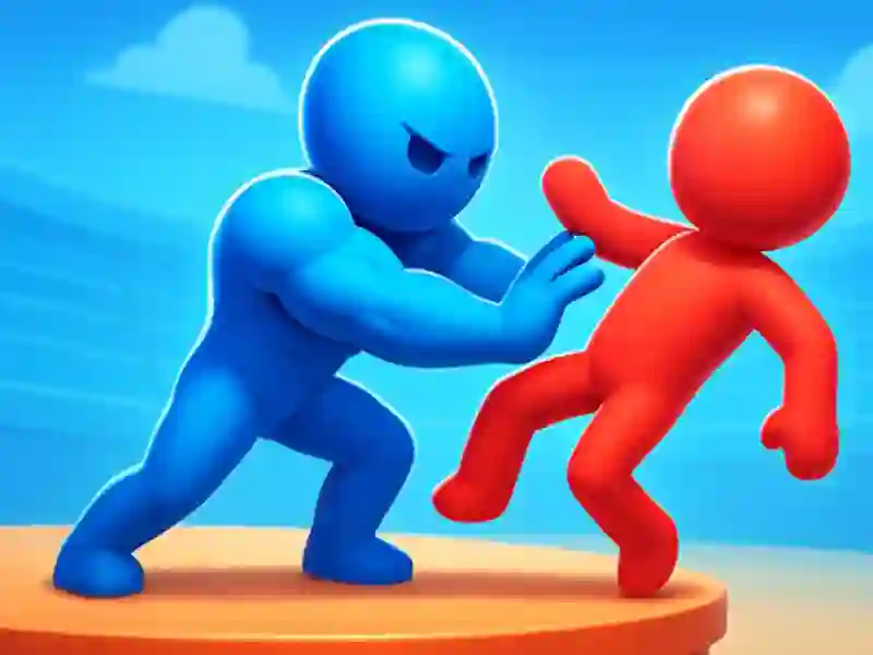 Lojë Stickman Ushtria Pusher në internet