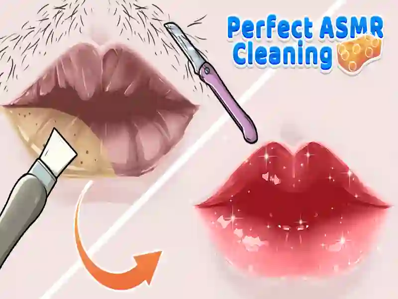 Lojë Pastrimi i përsosur i ASMR në internet