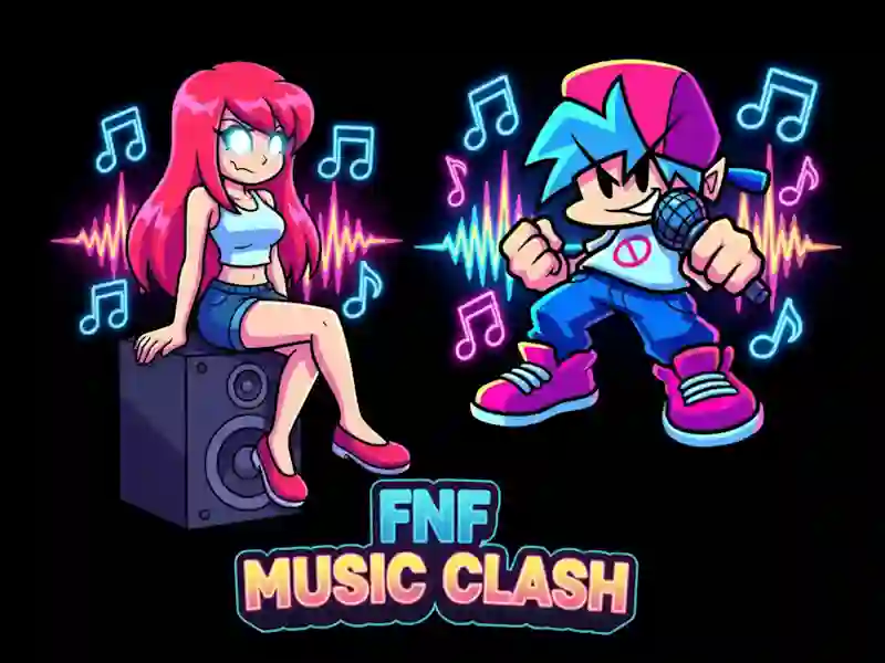 Lojë FNF Music Clash në internet