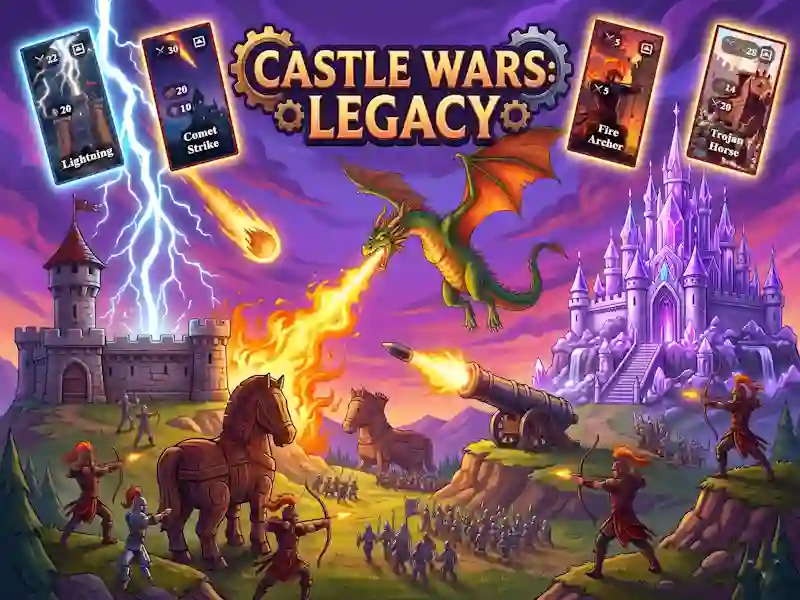 Lojë Castle Wars: Legacy në internet