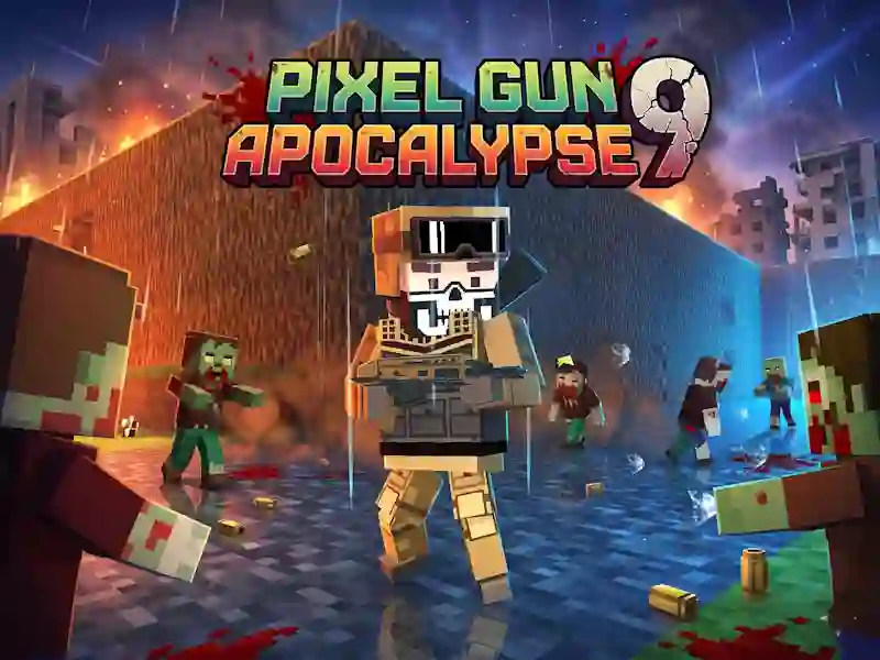 Lojë Pixel gun apocalypse 9 në internet