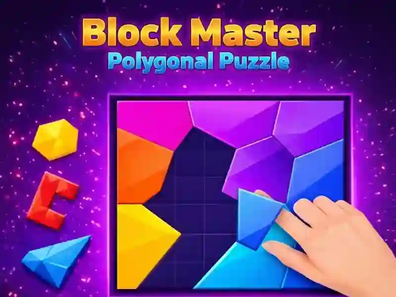 Lojë Blloku Master Poligonal Puzzle në internet