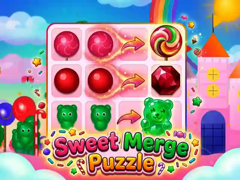Lojë Sweet Merge Puzzle në internet