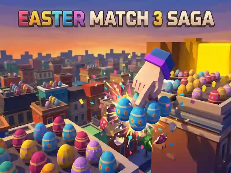 Lojë Easter Match 3 Saga në internet