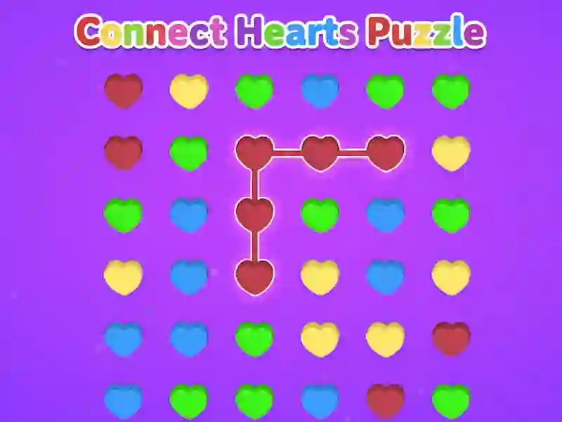 Lojë Puzzle Lidhu Hearts në internet