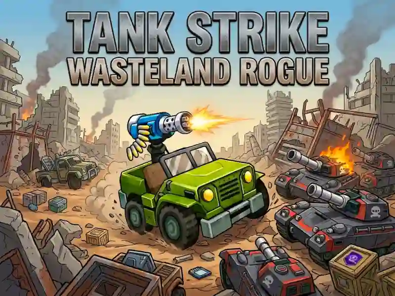 Lojë Tank Strike Wasteland Rogue në internet