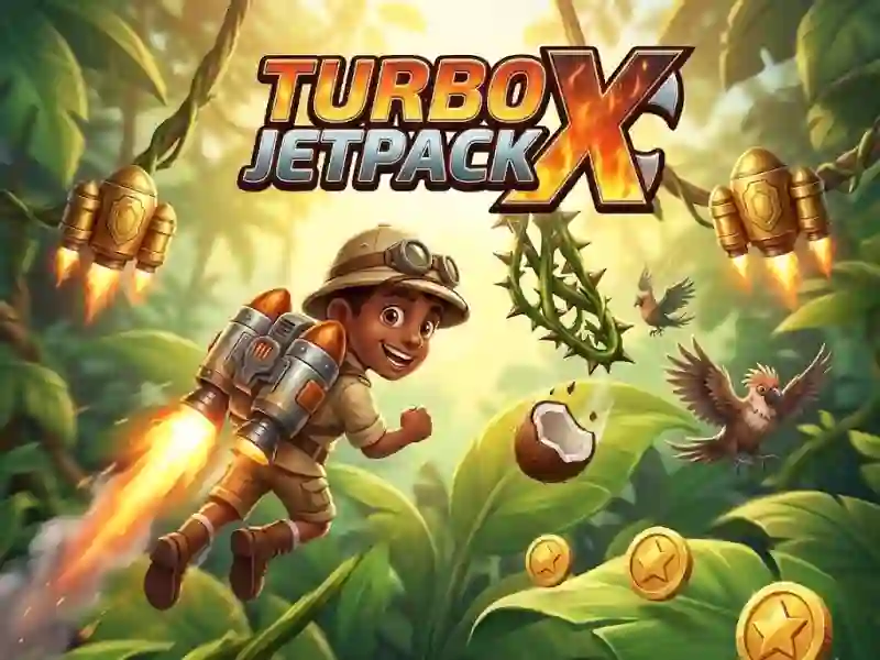 Lojë Turbo Jetpack X në internet