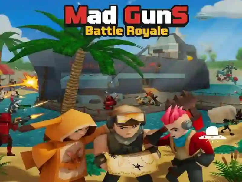 Lojë Mad GunS Battle Royale në internet