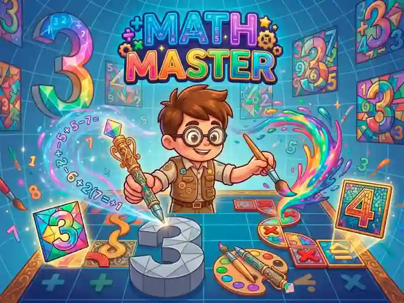 Lojë Math Master në internet
