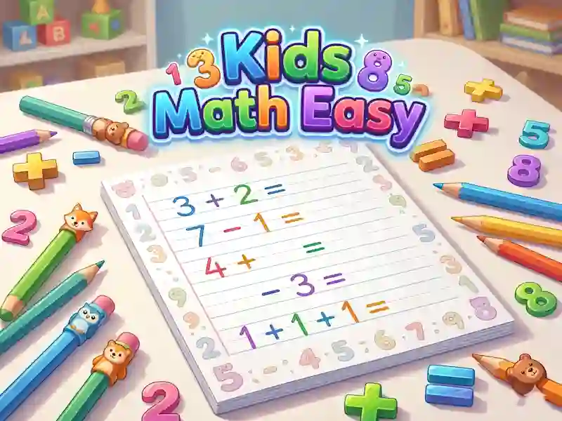 Lojë Kids Math Easy në internet