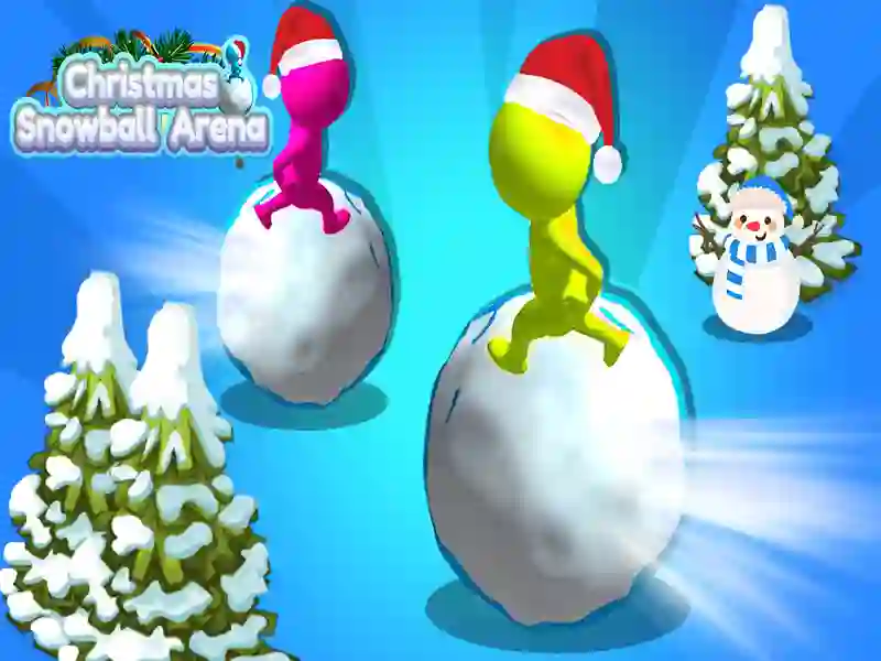 Lojë Krishtlindje Snowball Arena në internet