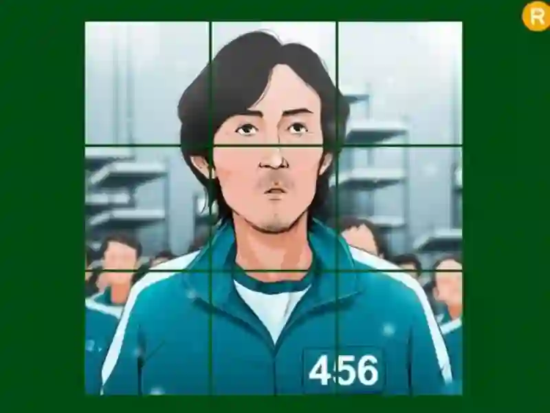 Lojë Squid Game Player 456 Rrëshqitje në internet