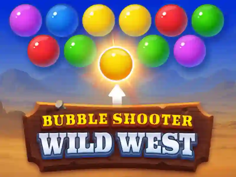 Lojë Bubble Shooter Perëndimi i egër në internet