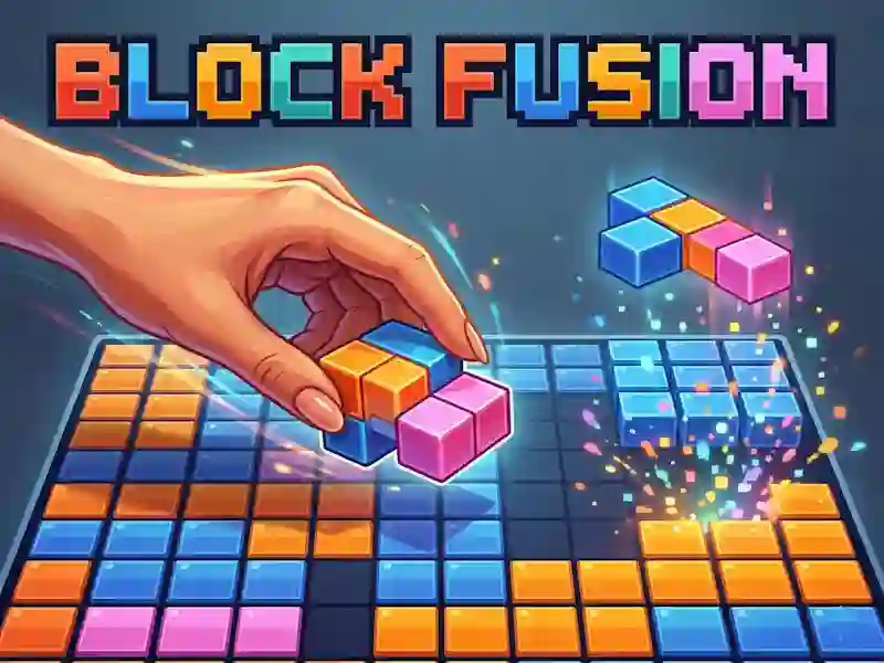 Lojë Block Fusion në internet
